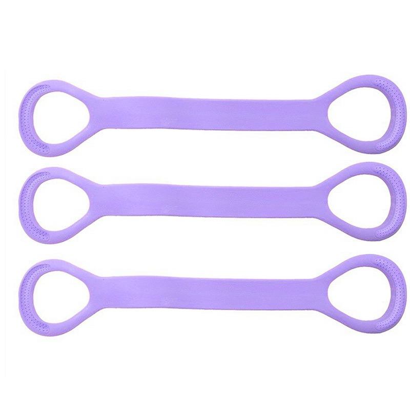 8-Shaped Stretcher For Home Fitness Back Shaping,elastic Band With Open Shoulder and Back Stretching Band for Shoulder Exercise