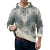 Men's Casual Long-Sleeve Fleece Hoodie With Pockets