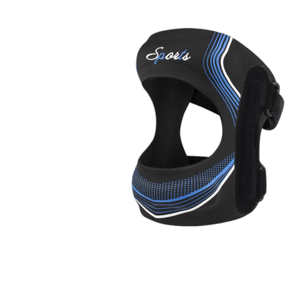 Adjustable Silicone Patella Compression Patella Strap Patellar Tendon Support Knee Sleeve  Climbing чёрный