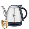 Portable Stainless Steel Electric Kettle with Long Spout for Brewing Tea and Boiling Water