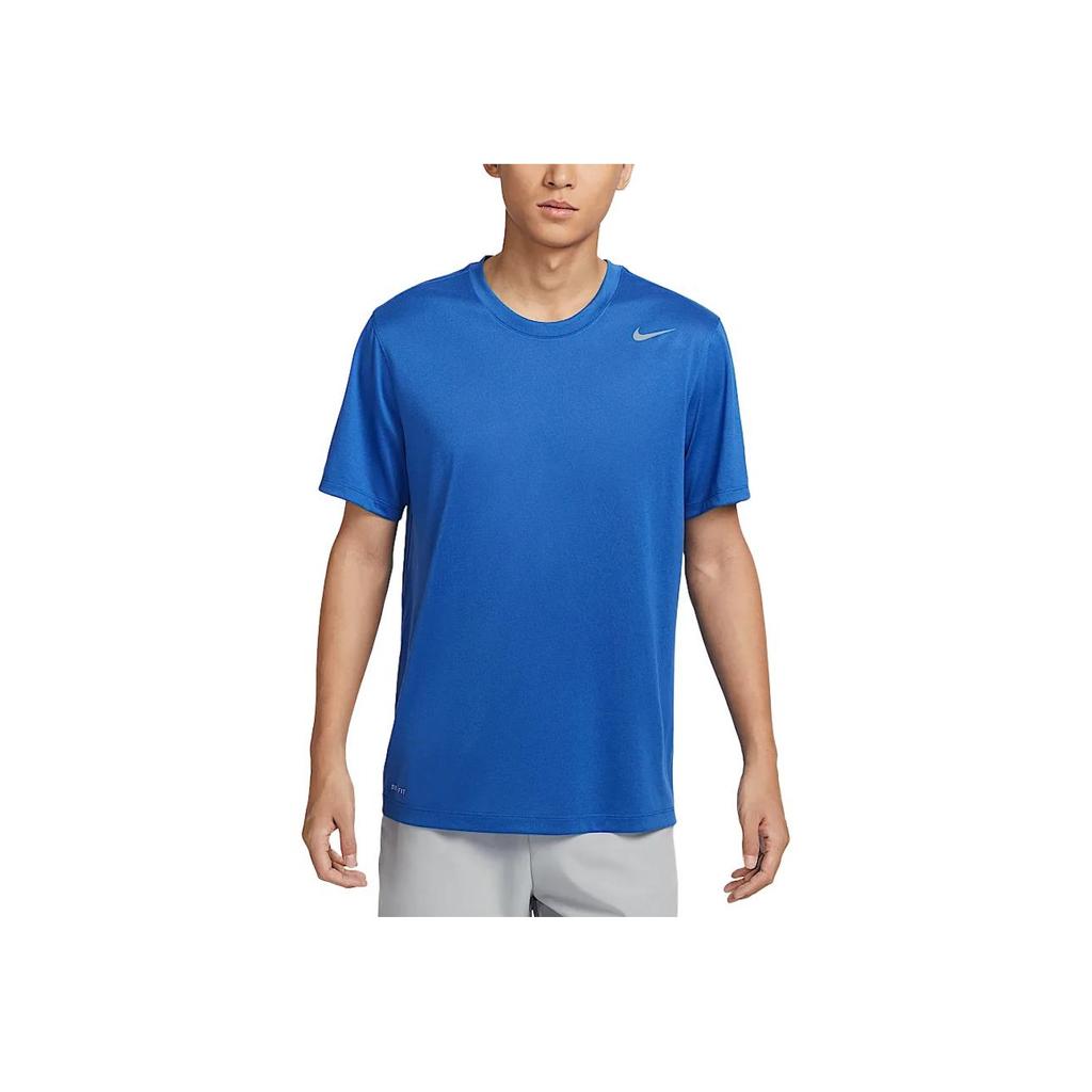 Nike Dri-Fit Team Legend Round Neck Quick-Dry Short Sleeve T-Shirt Men Tops Dark-Blue IB8898-450