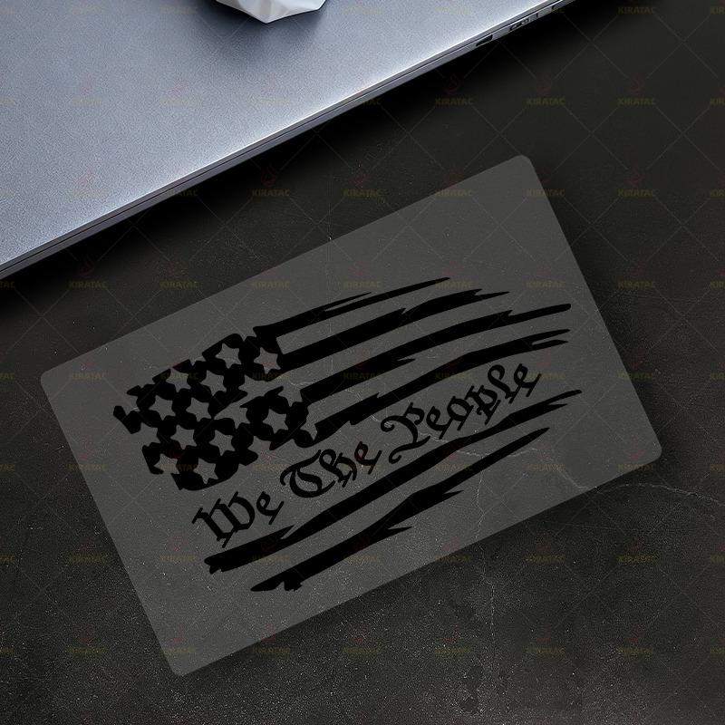 1 Stück Wir sind Menschen Amerikanische Flagge Motorradaufkleber Wasserdicht für Motorradverkleidung Tankdeckel Autofenster Universelle Vinyl-Aufkleber