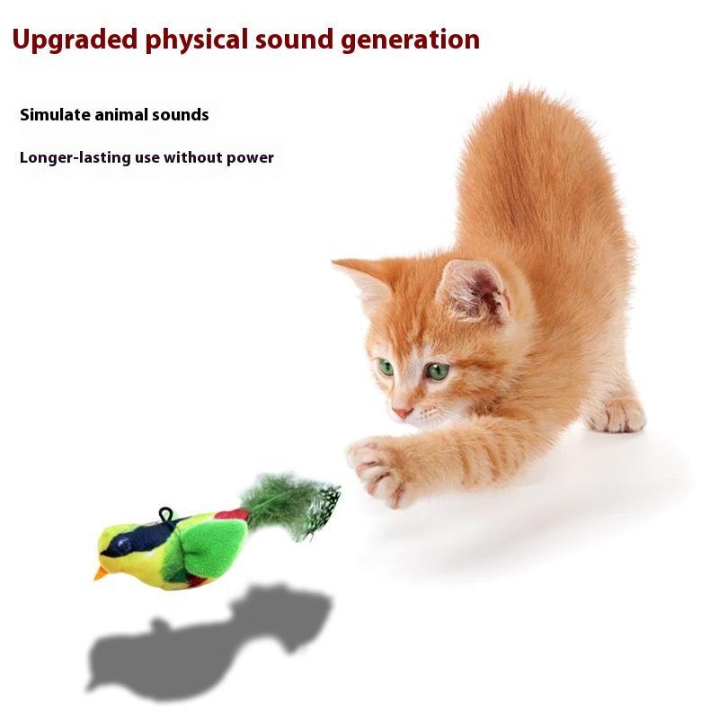 Interactive Plush Mouse Cat Toy With Night Fluorescence Simulation Mouse Cat Self Entertainment Indoor Pet Cat Toy
