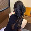 Elegant Hair Claws Multi-Layer Bow Shark Clip New Ponytail Hair Clip  Headwear