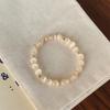 Elegant Champagne Cat's Eye Bracelet for Women - Niche Design, Luxurious Beaded Summer Hand Chain
