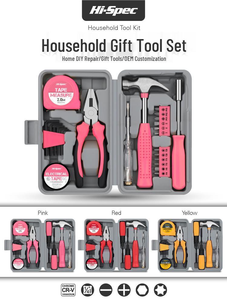 Complete Household Tool Set: Hex Wrench, Screwdriver, Pliers for Daily Repairs