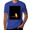 Bright burning Match in dark T-Shirt plain summer tops customs mens clothing