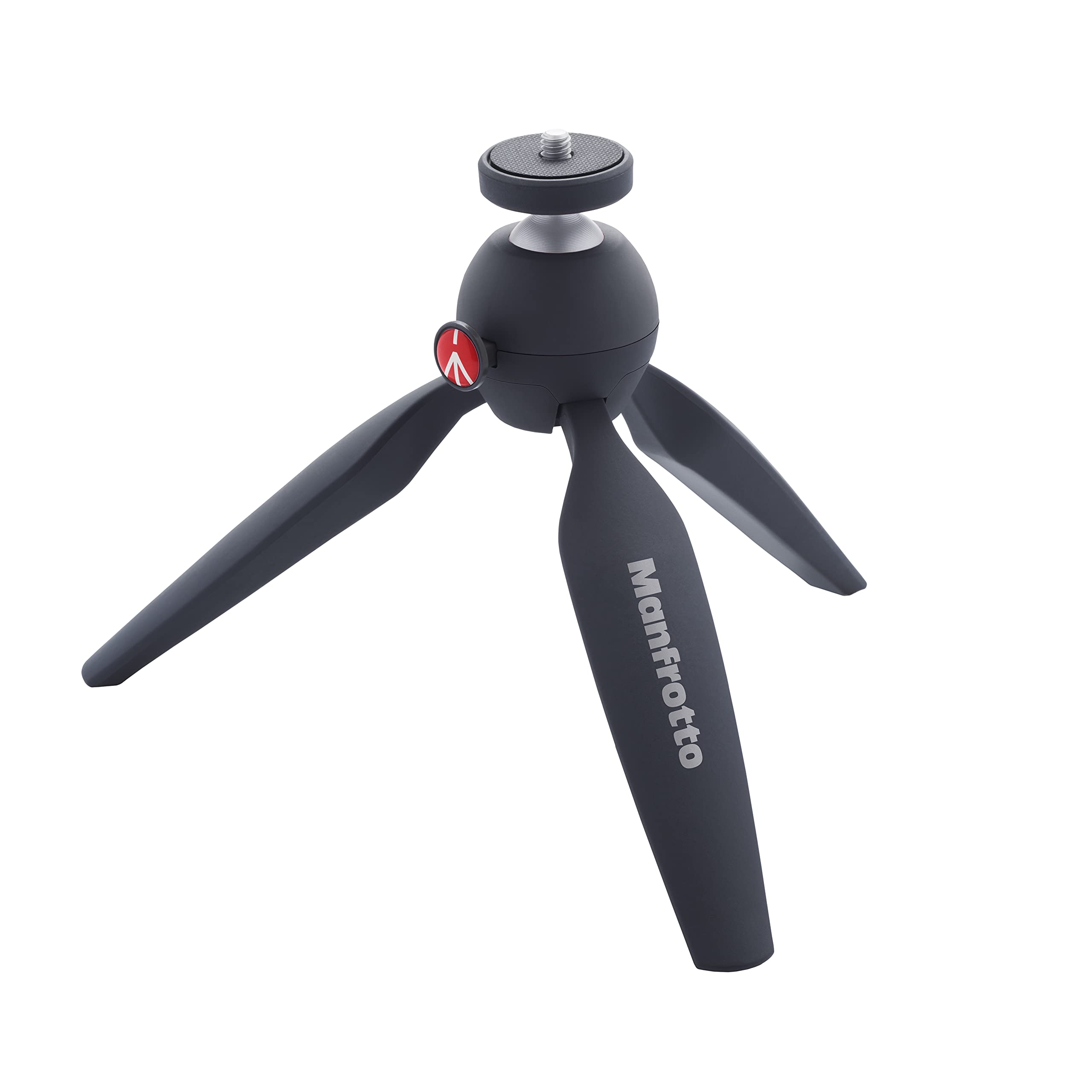 

Manfrotto PIXI Mini Tripod for Mirrorless and Compact Ball Video 1kg Load 190g Weight Cameras, Head, Grip, Black, Capacity, (MTPIXI-B) чёрный