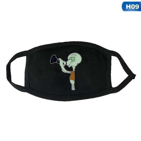 SpongeBob SquarePants Printed Mask, Washable and Reusable Dust Mask