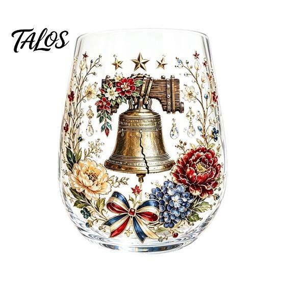 Elegant Gilded Rim Glass Cup, Egg Shape Clear Lead-Free Crystal Enamel Painted Golden Water Cup Vintage Drinking Tumbler, Large Capacity Glassware for