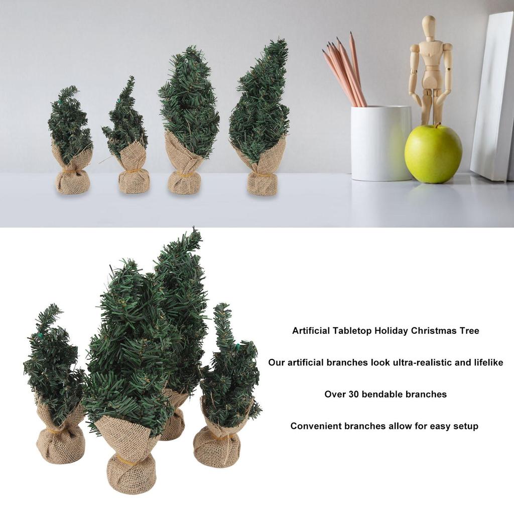 4 Stck Knstlicher Mini-Weihnachtsbaum Knstlicher Tisch-Feiertags-Weihnachtsbaum  Kleiner Tisch-Weihnachtsbaum 20cm 30cm Heimdeko gnstig kaufen  Preis,  kostenloser Versand, echte Bewertungen mit Fotos  Joom