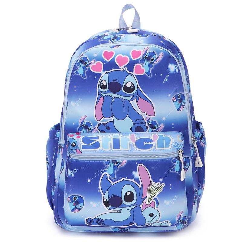 With Cartoon Backpack Print Design Suitable For Daily Kid