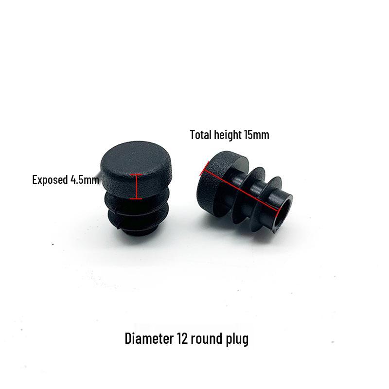 Round Plastic Hole Stopper: Wear-Resistant Chair Leg and Pipe Plug Cover