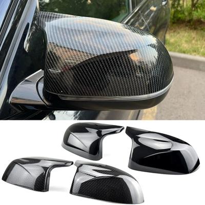 Για BMW X3 X4 X5 X6 2014 2015 2016 2017 2018 Πίσω κάλυμμα καθρέφτη F25 F26 F15 F16 Αξεσουάρ μοτίβο από ανθρακονήματα