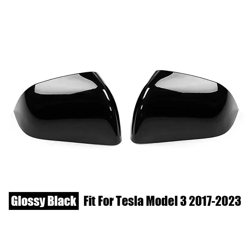 Hochwertige linke und rechte Rückspiegelverkleidung, Autozubehör für Tesla Model Y 2019–2024, für Tesla Model 3 2017–2024