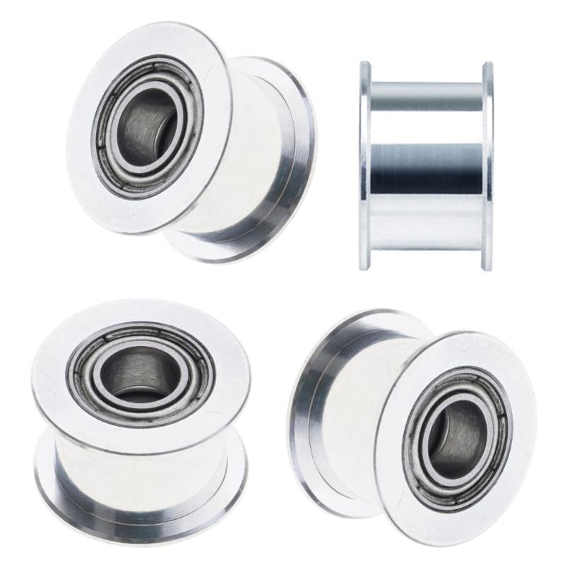 High Speed 3D Printer Idler Pulley with Smooth Belt Idler for X1C/P1P/P1S 3D Printer Enhances Printing Accuracy