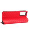 TCL 40SE Leather Phone Case: Magnetic 3D Texture, Card Slot, Stand Function, Wallet Style