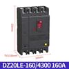 Delixi DZ20L-160/4300 4P Three-Phase Air Switch with Leakage Protection Circuit Breaker