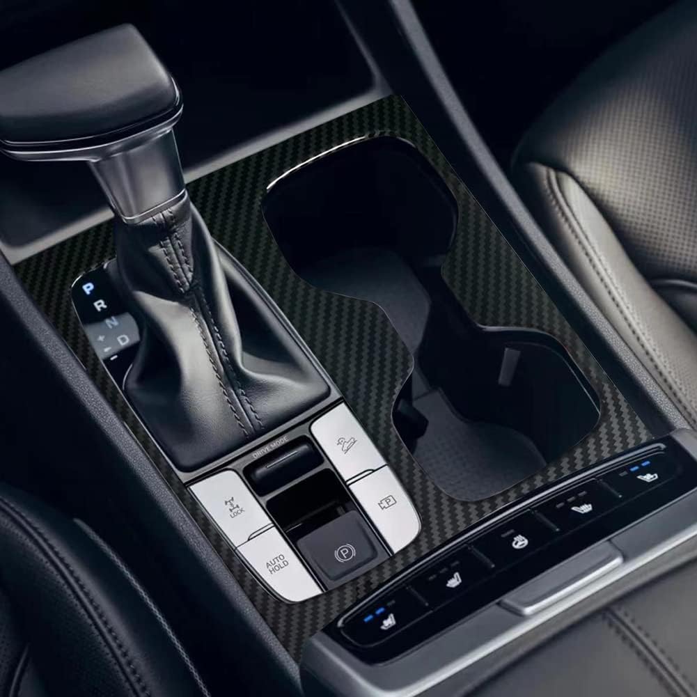 AOKIO Compatible with 2022 2023 2024 2025 2026 Hyundai Santa Cruz Accessories Center Console Gear Shift Panel Cover Water Cup Holder Frame Trim