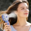 Mini Handheld Fans Portable USB Rechargeable Personal Fan for Women Girls 3-Speed Wind Mini Cooling Fan for Travel Camping Home Office