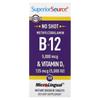 Methylcobalamin B-12 & Vitamin D3, 100 MicroLingual Instant Dissolve Tablets