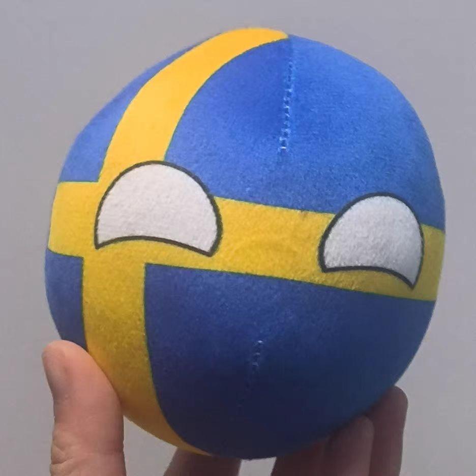 10cm Poľsko guľa plyšový vankúš Bangladéš Írsko Anglicko Škótsko Portoriko Srbsko Wales Nepál Countryball Hračka Darček