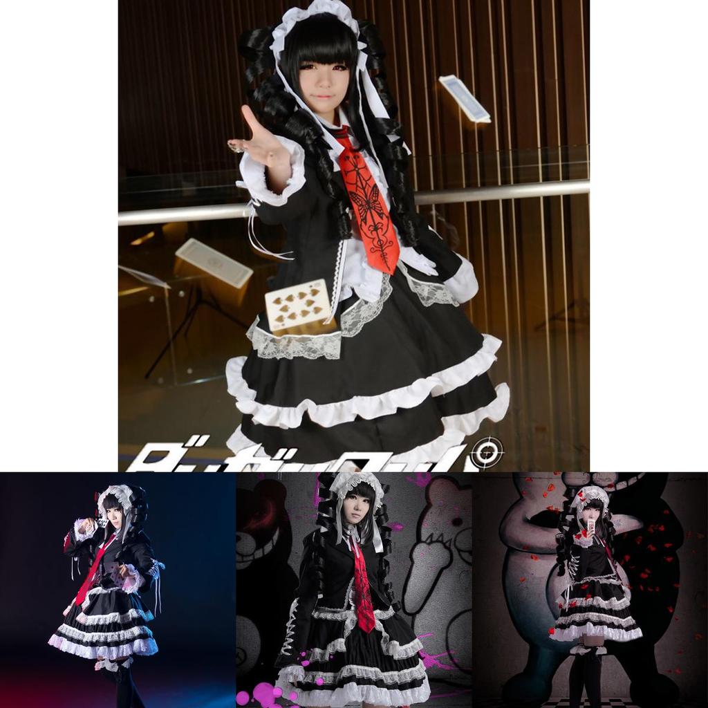 High-quality Danganronpa Celestia Ludenberg Costume Suit For Women Perfect For Halloween