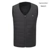 Custom Smart USB Heated Outdoor Vest with Multi-Zone Warmth and Cotton Lining