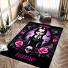 Custom personalization Wednesday Addams Area Rug - Perfect For Kitchen, Bathroom,Laundry Room Decor Large Size Available,Gift All Seasons