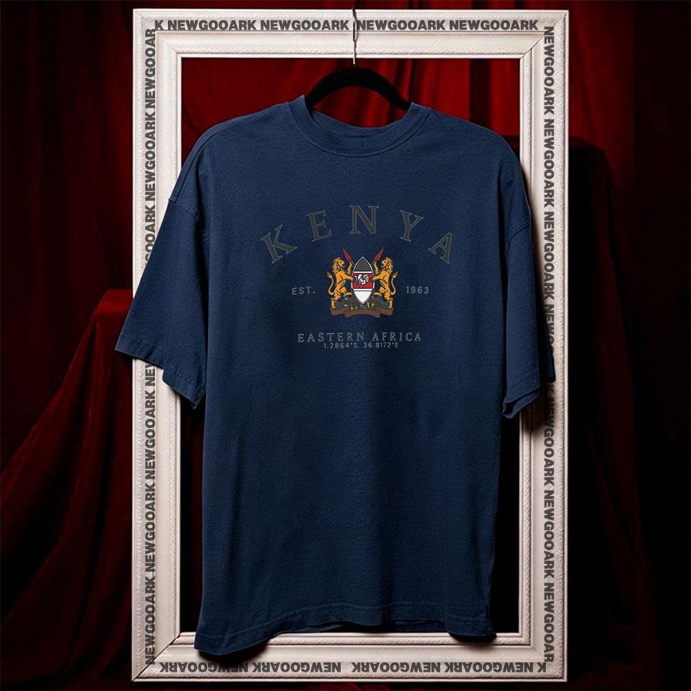 

Kenya Eastern Africa shirt Women Unisex Casual cotton printed t shirts Adult fashion ropa hombre Comfortable 3XL