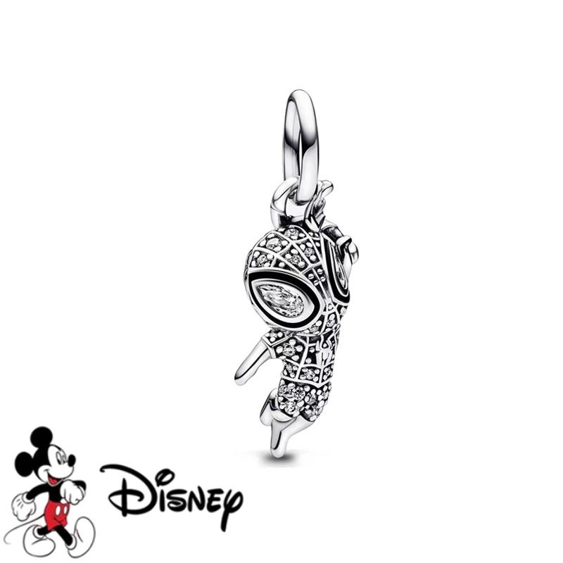 Disney DlY Marvel Universe Jewelry Gifts Iron Man Spider-Man Dangle Charms Beads Fit Original Europeans Silver Bracelet Necklace