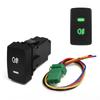 5-Pin Fog Lamp Switches with Cable Car Light On/Off LED Push Button 12V Auto Fog Lights Switch Or Honda Accord Civic Accessories Switches4