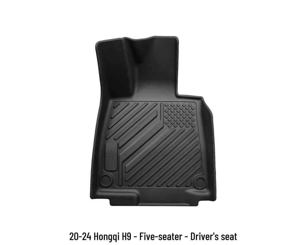 Hongqi H9 TPE Anti-slip Floor Mats: Easy-to-Clean Eco-friendly Interior Upgrade (2020-2024)