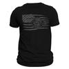 Mexican American Flag Shirt, Patriotic Mexico USA Tee, Distressed Eagle Graphic Shirt, Chicano Pride Streetwear