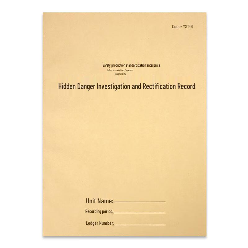 Ruilv Fire Safety Logbooks & Records