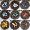 20pcs Mineral Crystal Assortments Eggs Gemstones Polished Worry Stones Ornaments