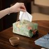 Retro Style Tissue Box Exquisite Napkin Case Desktop Decorate Napkin Paper Holder  Office