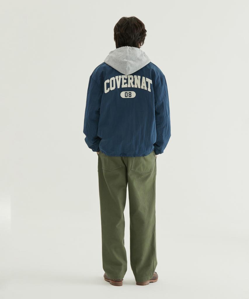 COVERNAT C Logo Coach Jacket New Black