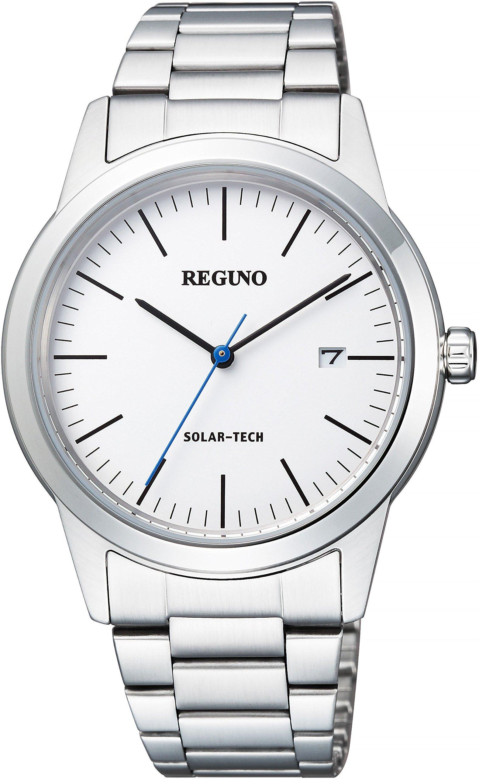 

Reguno Solar Tech Парные часы Серебристые [Citizen] KM3-116-11