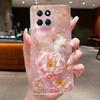 Phone Case For Honor X6 4G/X6S 4G/70 Lite/Play 30M/Honor X8 5G Butterfly Protective Casing Transparent Soft Silicone TPU Cover