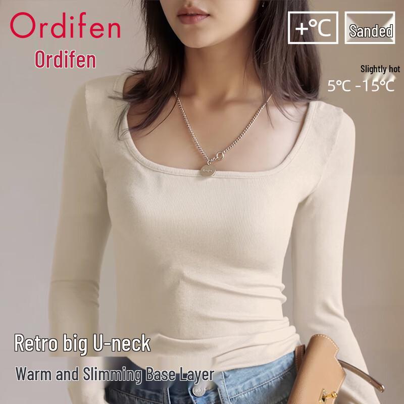 

Женская футболка базового слоя Audifon с U-образным вырезом и длинными рукавами L