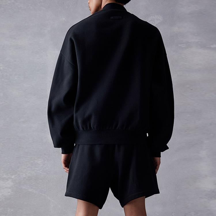 Fear of God Essentials SS23 Crewneck 'Jet Black' Men's 192SP232040F