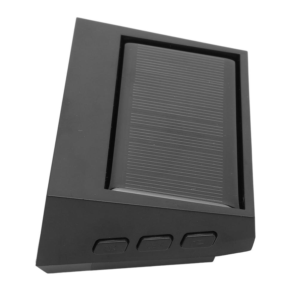 Däcktrycksövervakningssystem LCD-display med 6 externa sensorer Säkerhetslarm Solcellsdriven Trådlös TPMS