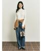 Binpolleidiseu [B. My] Layered Detail Turtleneck T-Shirt Ivory (Bf5X41N110)