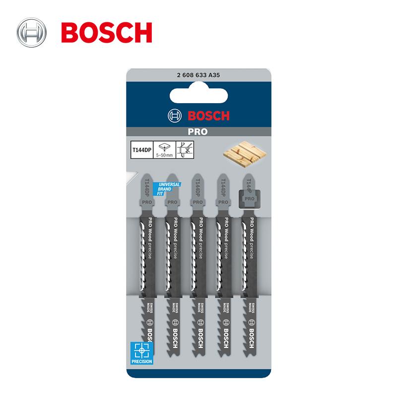 

Bosch Профессиональное прецизионное полотно для лобзика по дереву T144DP 100мм