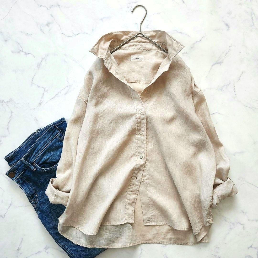 IENA Washable Linen 2WAY Shirt Cachecoeur Haori 25SS