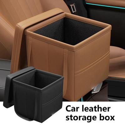 Opvouwbare Kofferbak Opbergorganizer Vrachtwagen Opbergdoos Auto Opberg Opruimtas Leer Auto Interieur Organizer Tas Accessoires