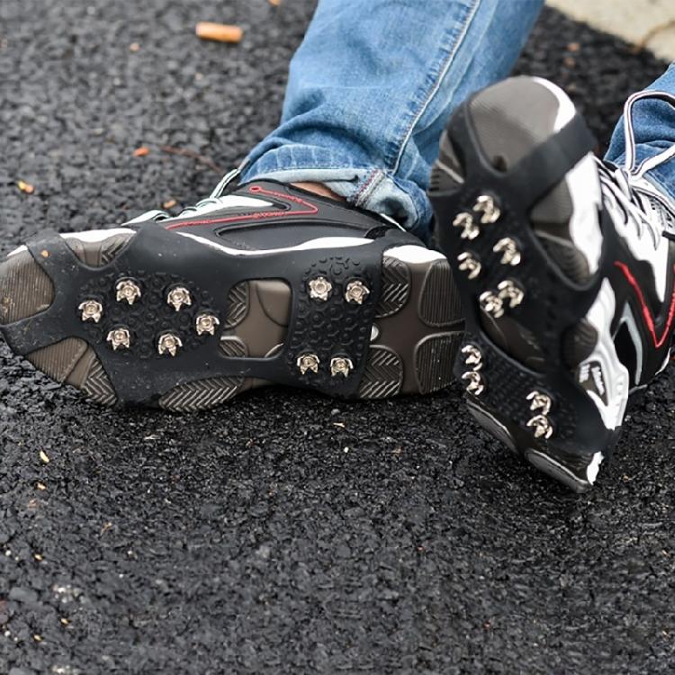 Anti Slip Traction Cleats for Ice and Snow Steel Ice Spikes Ice Cleats Crampons