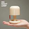 Wiederaufladbares LED Pilz Nachtlicht Sonnenuntergang Tischlampe USB Minimalistische Schreibtisch Schlafzimmer Bar Raum Dekoration Atmosphäre Stimmungslicht