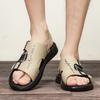 Fashion Summer men's sandals Comfortable flat bottomed classic style Outdoor beach walking street Breathable men's shoes Hot fashion